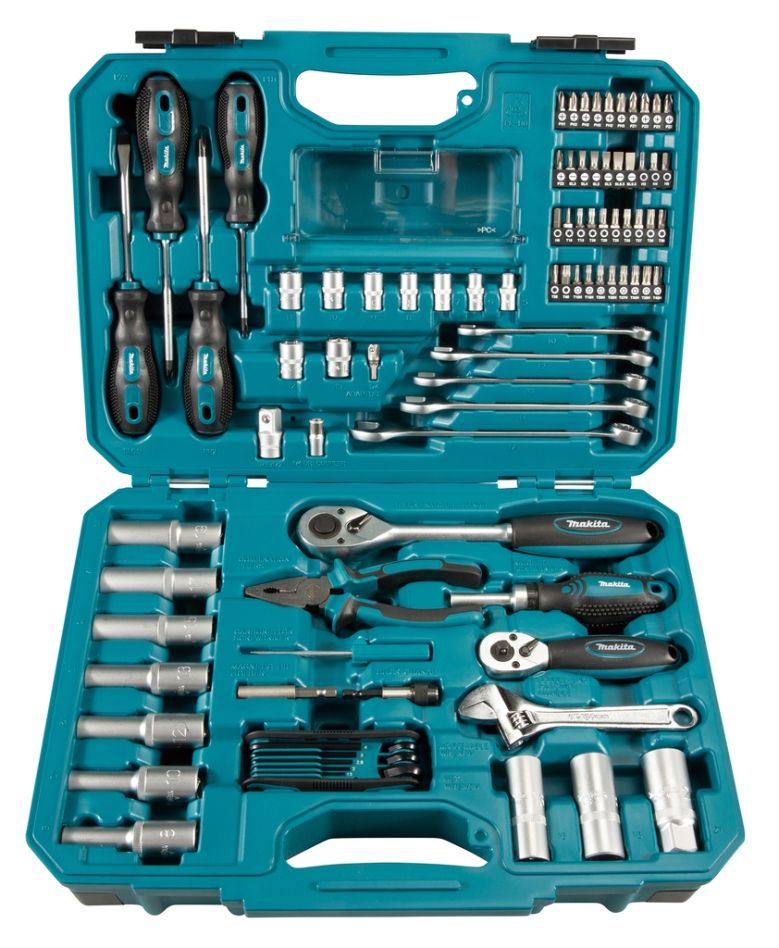 Accesorii Makita E-08458 Set scule de mână 87 piese
