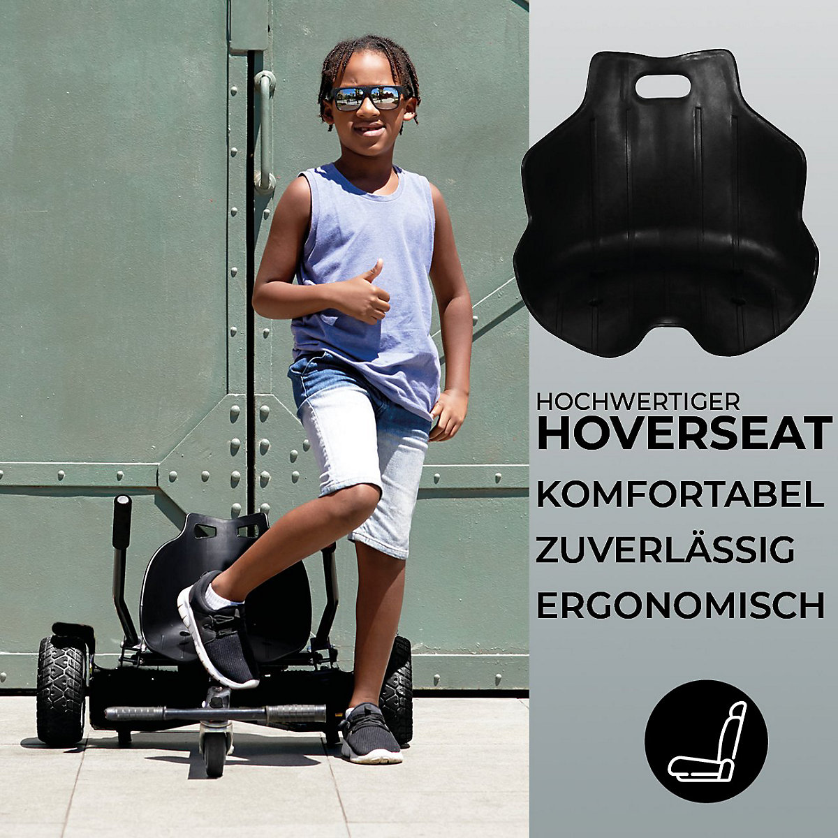 Kinder Elektrofahrzeuge Original Robway Hoverkart für Hoverboard W1 - W3