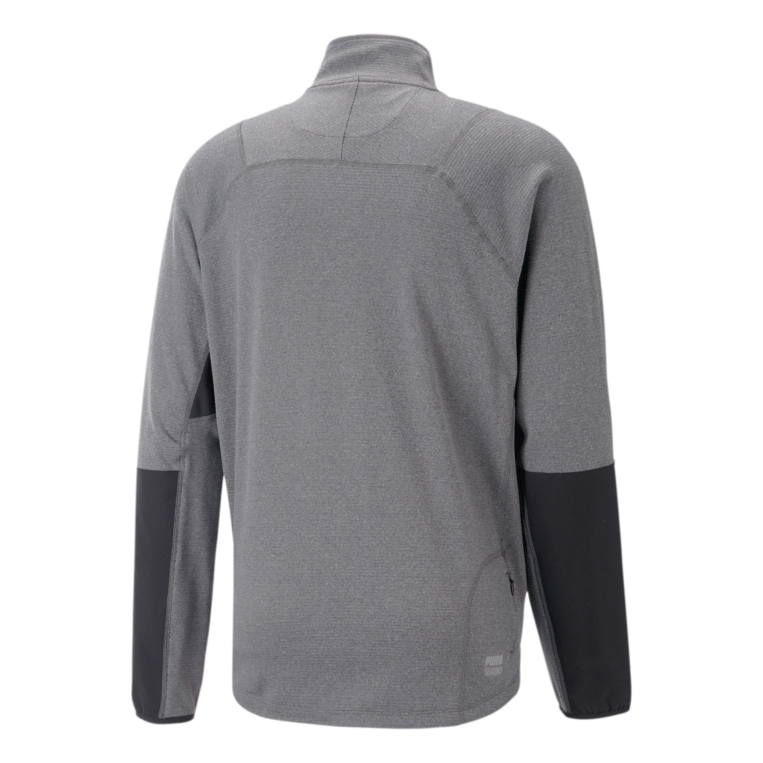 Seasons Raincell Half-Zip Lauftop Herren - Grau, Schwarz