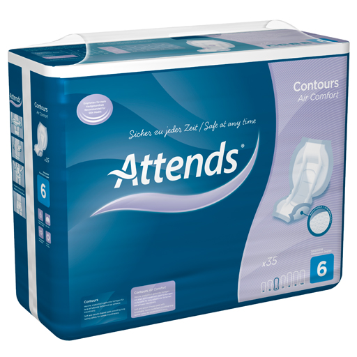 ATTENDS Contours Air Comfort 6  35 St  Beutel