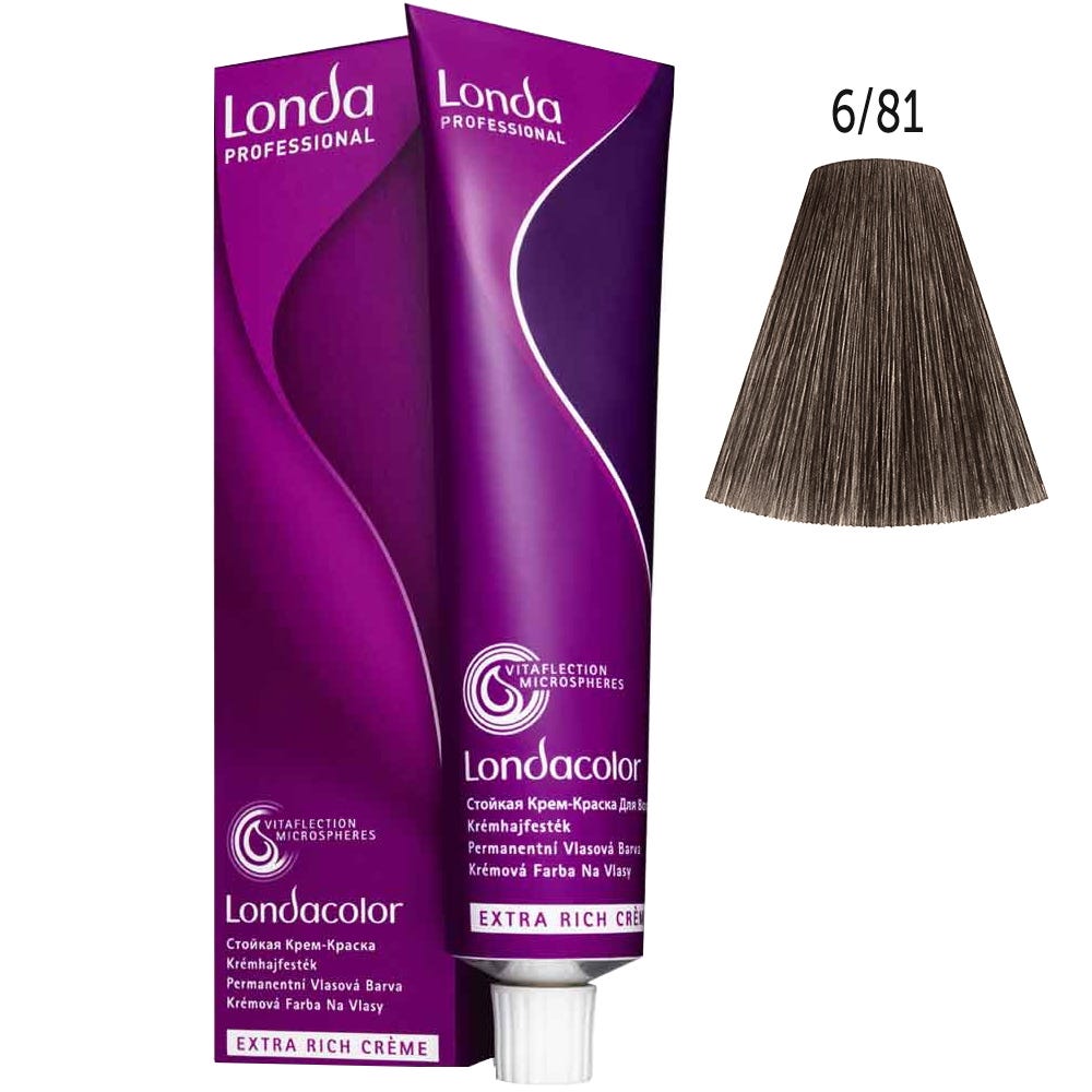 Londa Color 6/81 Dunkelblond perl-asch 60 ml