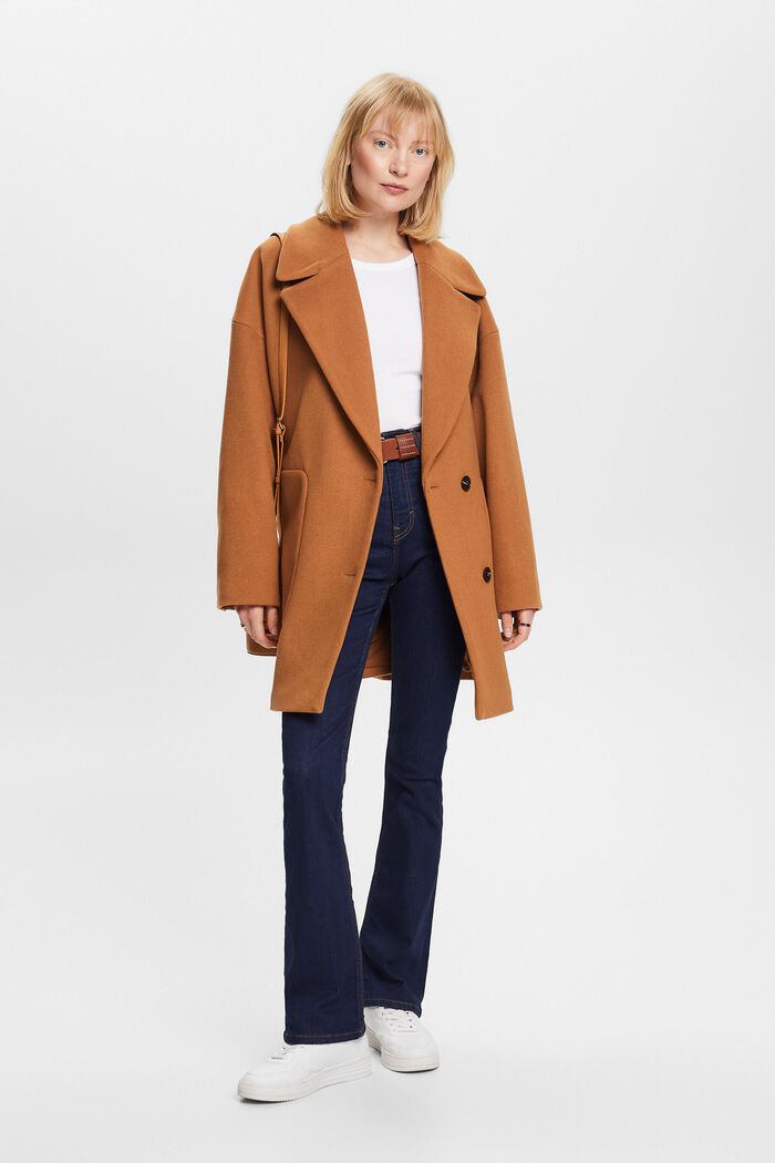 Bootcut Jeans mit hohem Bund