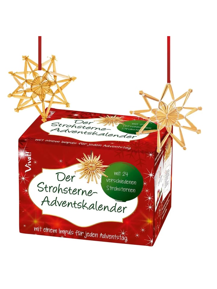 St. Benno Der Strohsterne-Adventskalender | mit einem Impuls für jeden Adventstag günstig kaufen onesize