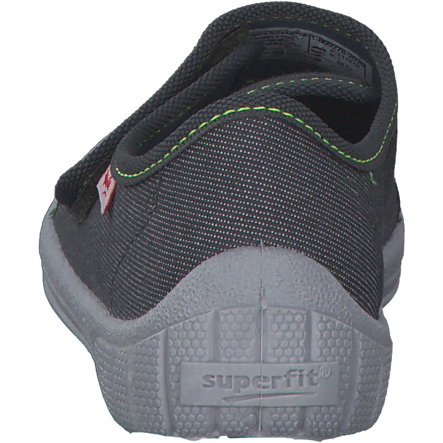 Superfit BILL 00278, Hausschuhe, Kinder, Grau/Grün