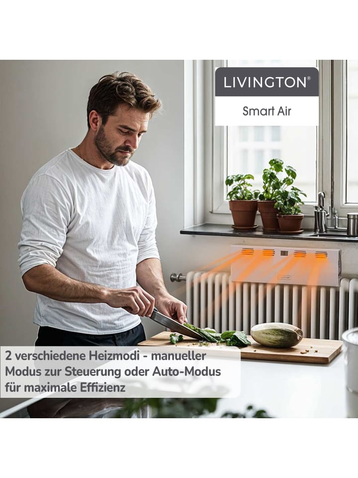 Livington Heizverstärker SmartAir in Weiß günstig kaufen onesize
