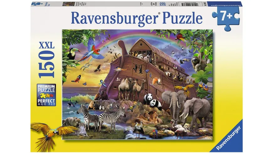 Ravensburger Puzzle - Unterwegs mit der Arche, 150 XXL-Teile