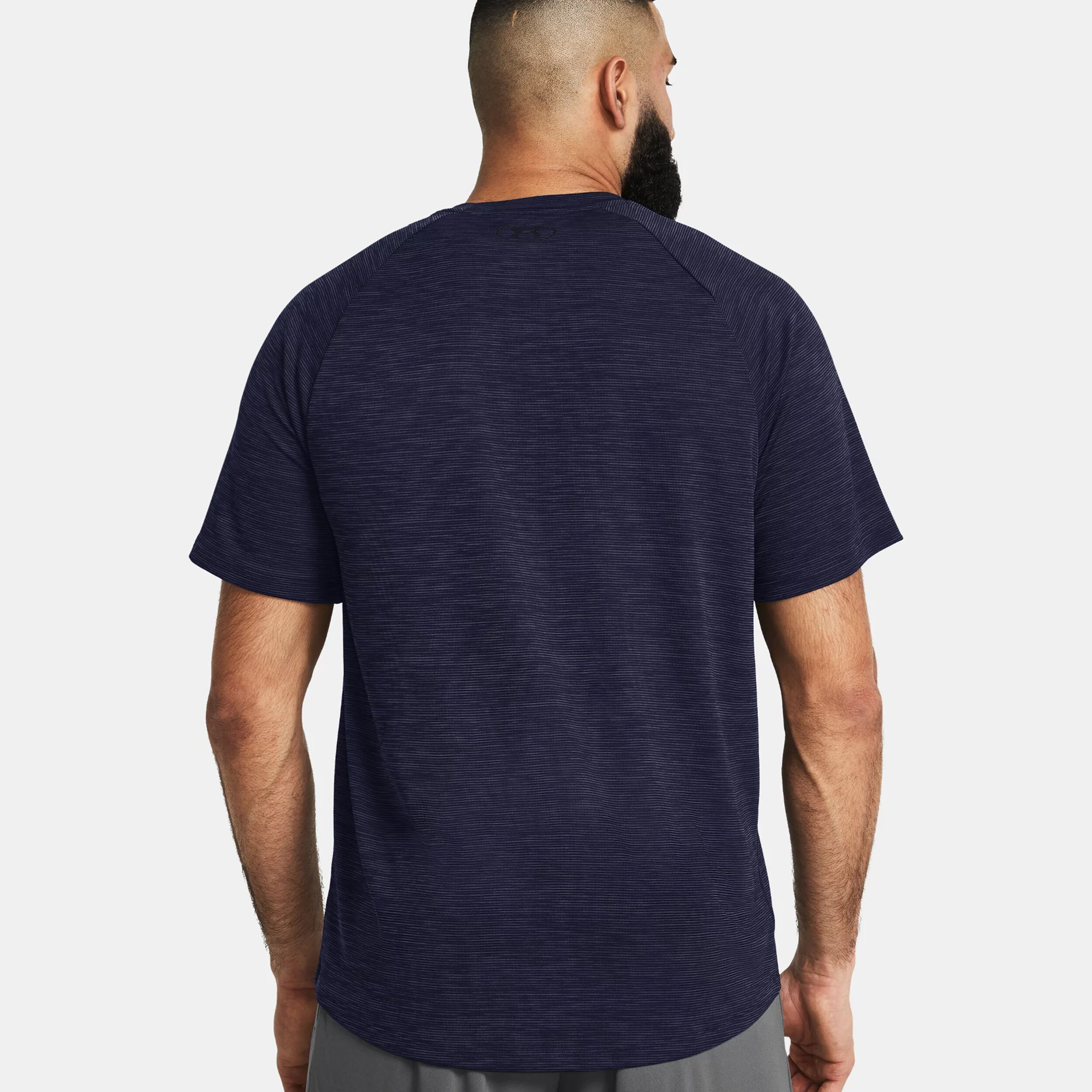 Tech Textured T-Shirt Herren - Blau