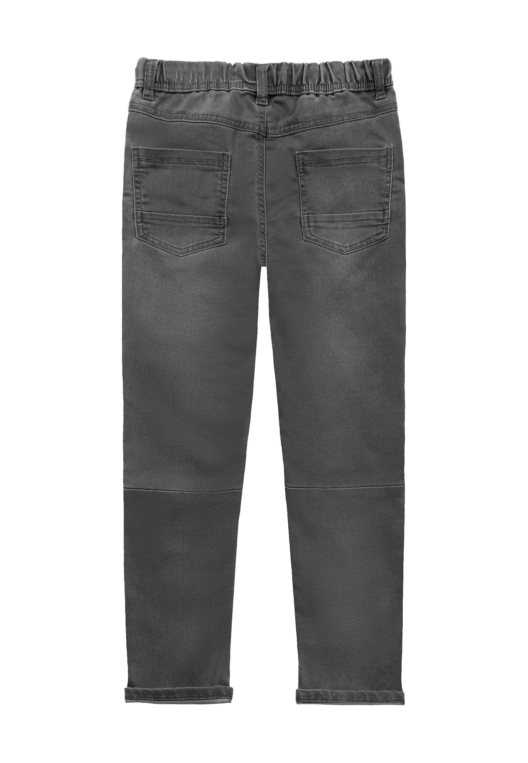 MINOTI Regular-fit-Jeans Gestrickte Denim-Jeans (1y-14y)