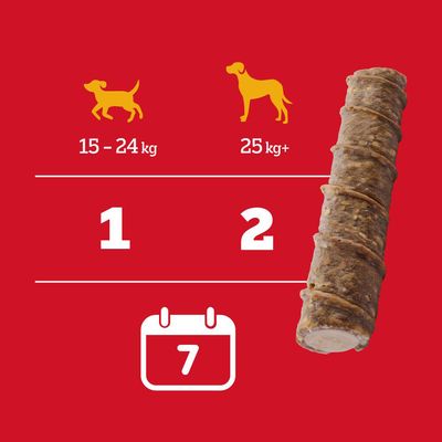 Pedigree Ranchos Gefüllte Kaurollen Maxi