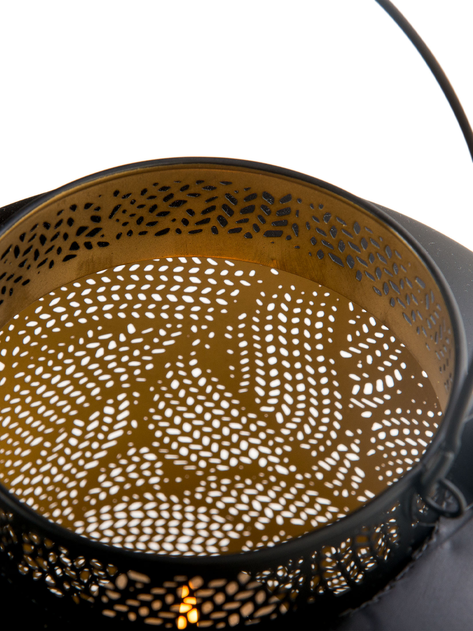 Lazarro Laterne, Black/Gold