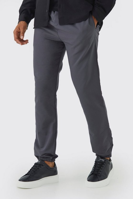 Slim-Fit Stretch-Hose mit elastischem Bund