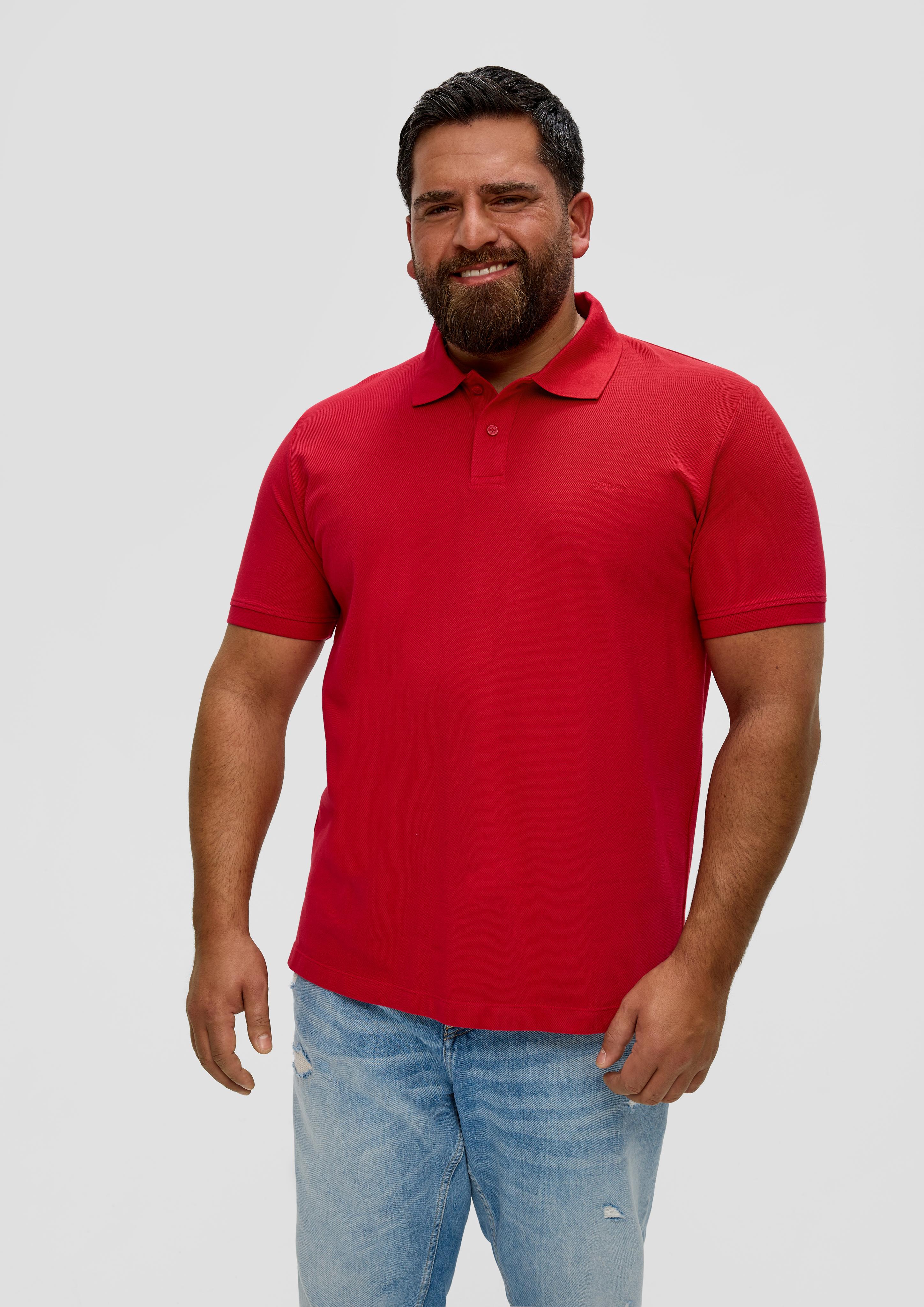 Poloshirt aus Baumwollpiqué  2148696-3160