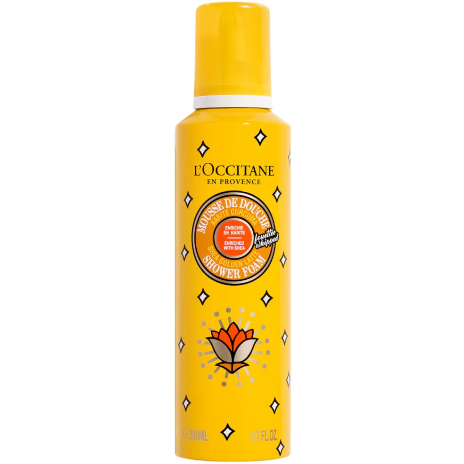 l'occitane Karité Mousse de Douche - Karité Curcuma 200 ml