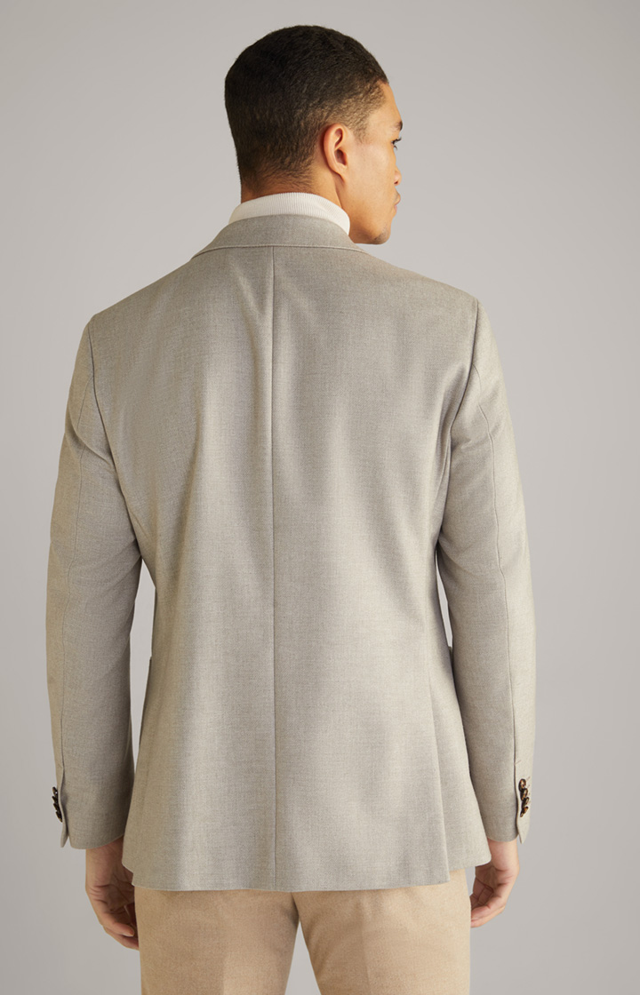 Flanell-Sakko Four in Beige meliert