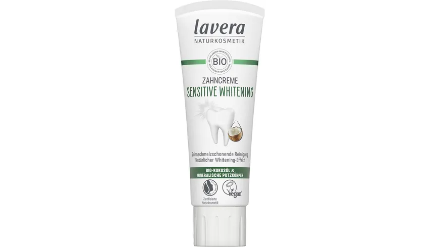 lavera Zahncreme Sensitive Whitening 75 ml