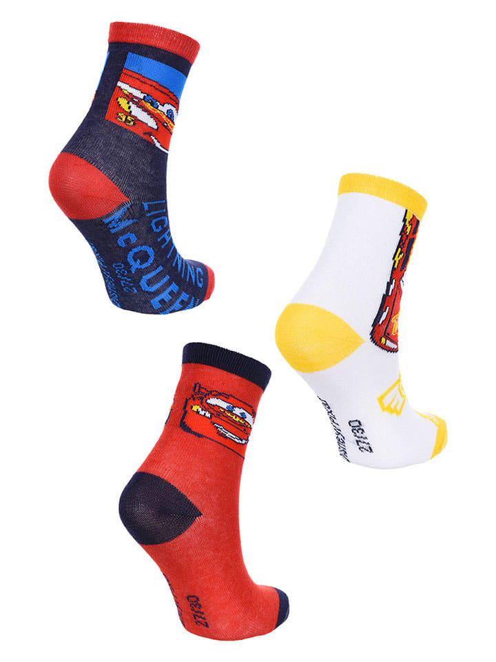 Disney Cars 3er-Set: Socken 