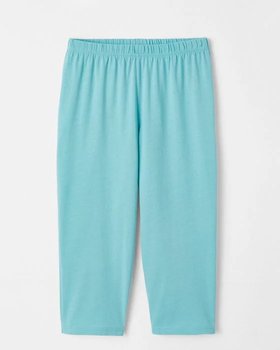Pantacourt de pyjama pur coton peigné