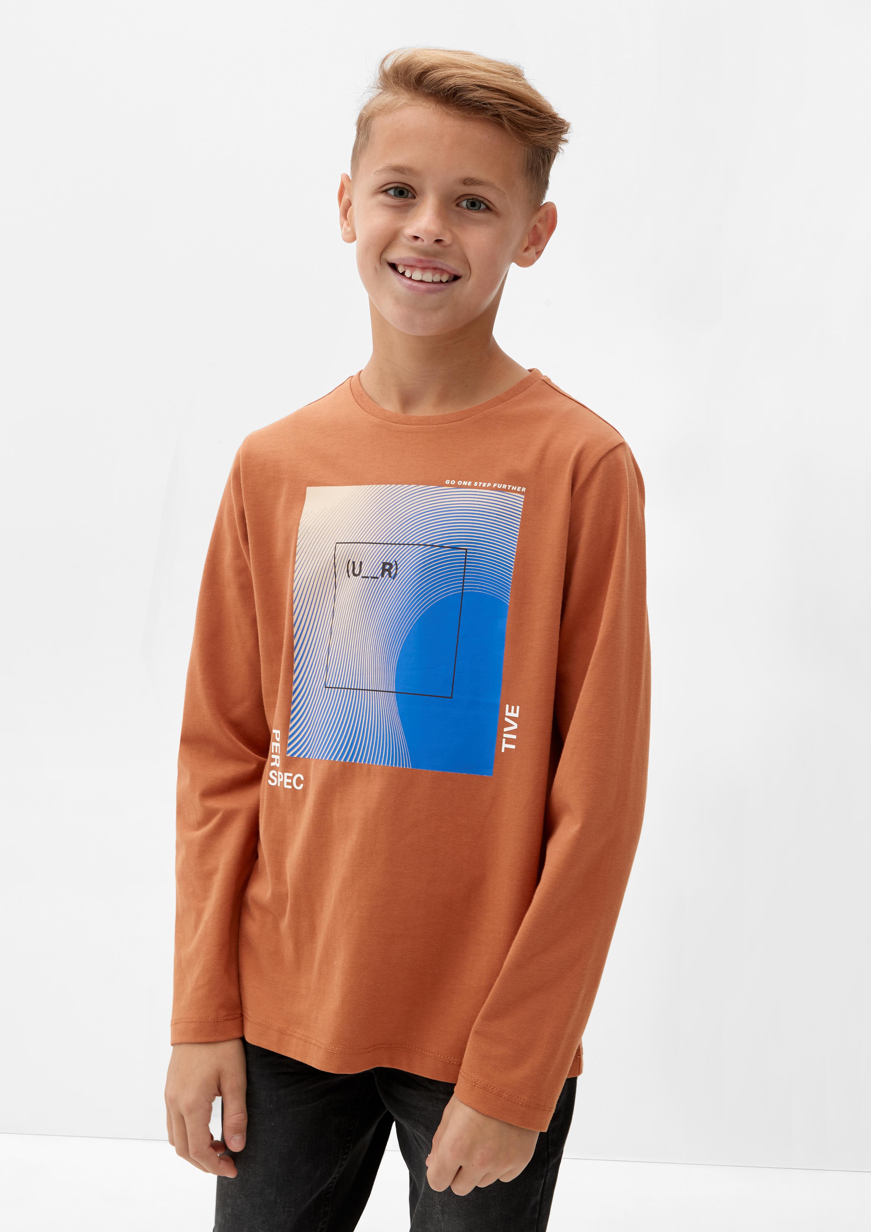 Sweatshirt mit Front-Print  2123045-8755
