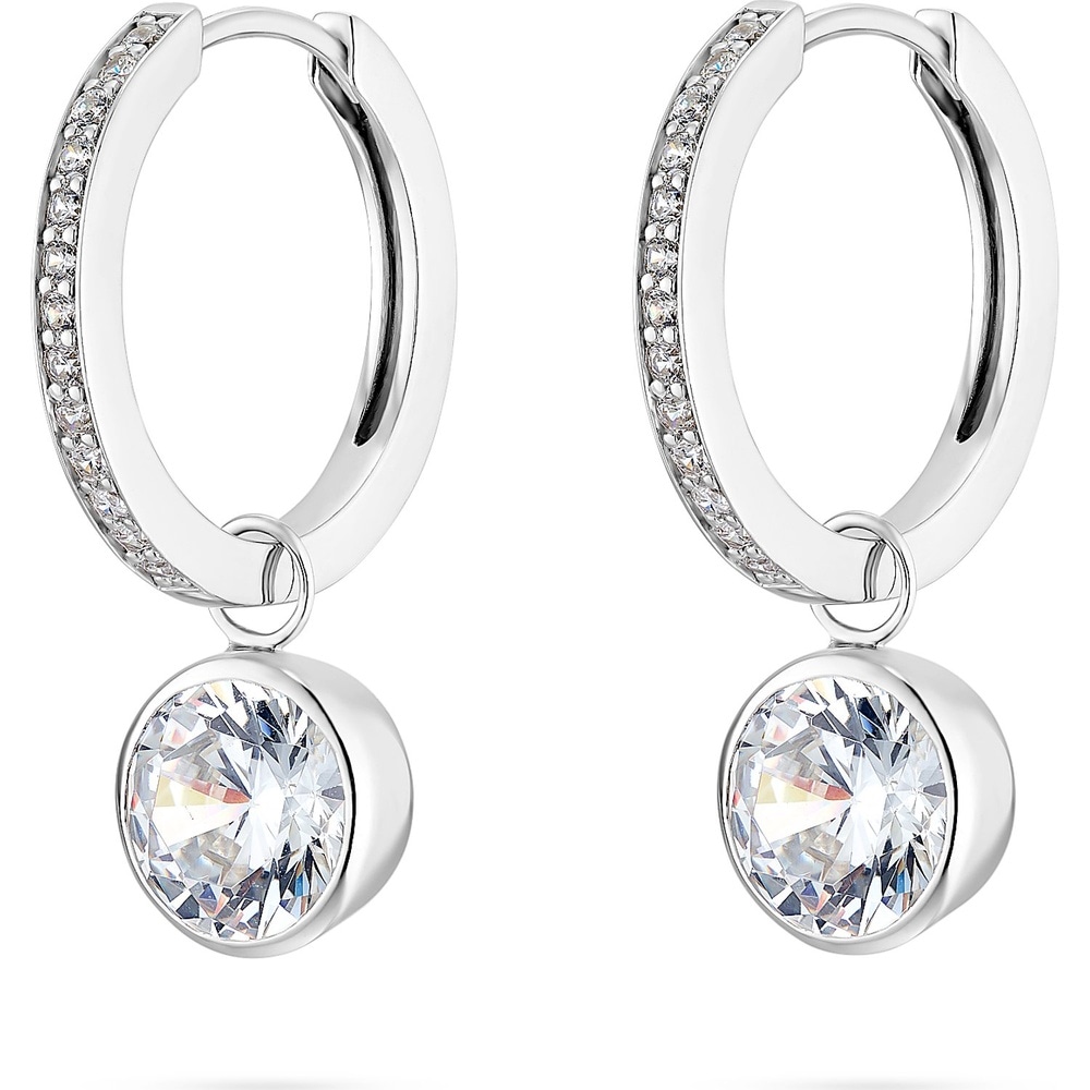 FAVS Créoles 925 Argent Boucles d'oreilles