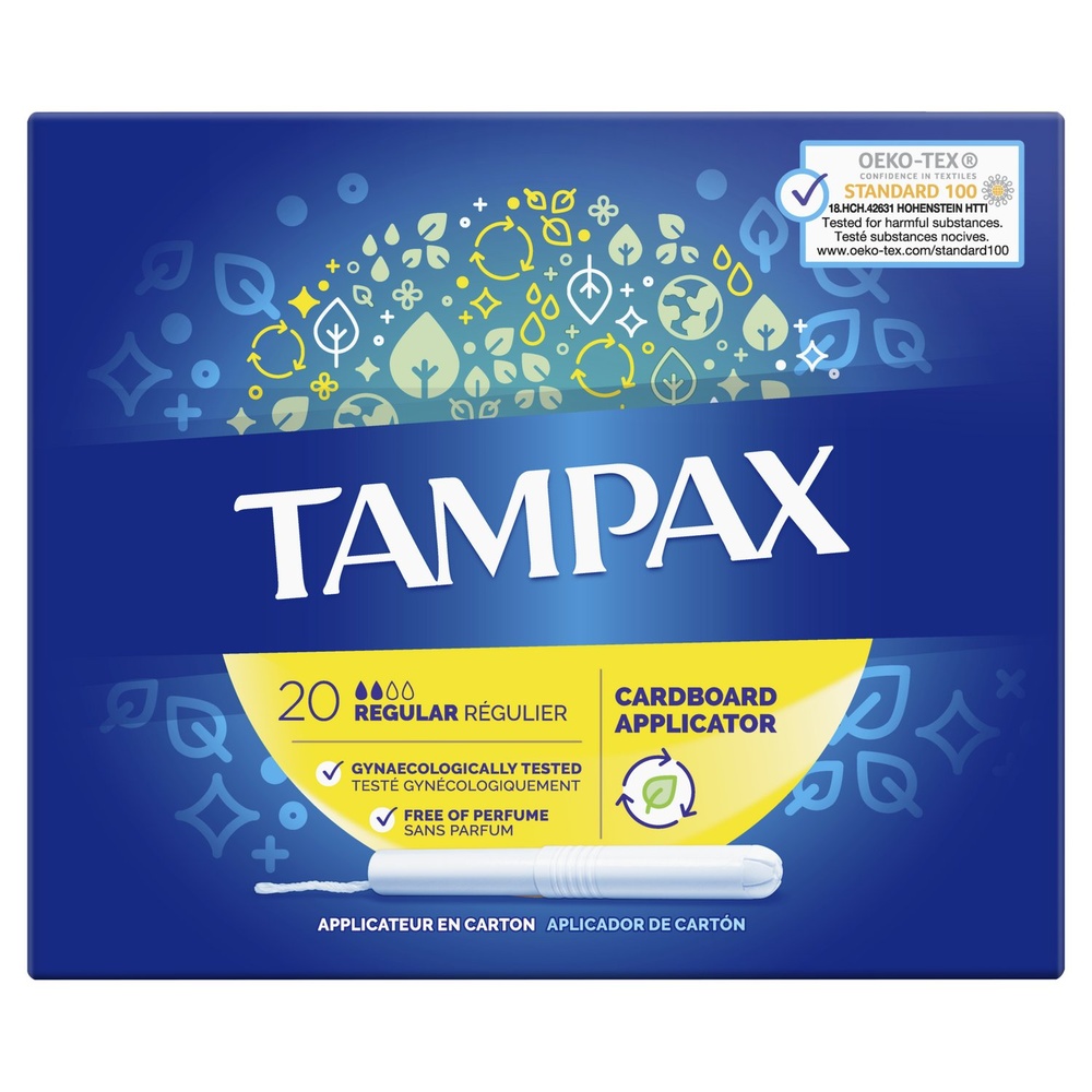 tampax Tampax Régulier Tampons Applicateur 20 Tampons