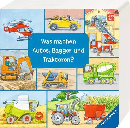 Was machen Autos, Bagger und Traktoren?
