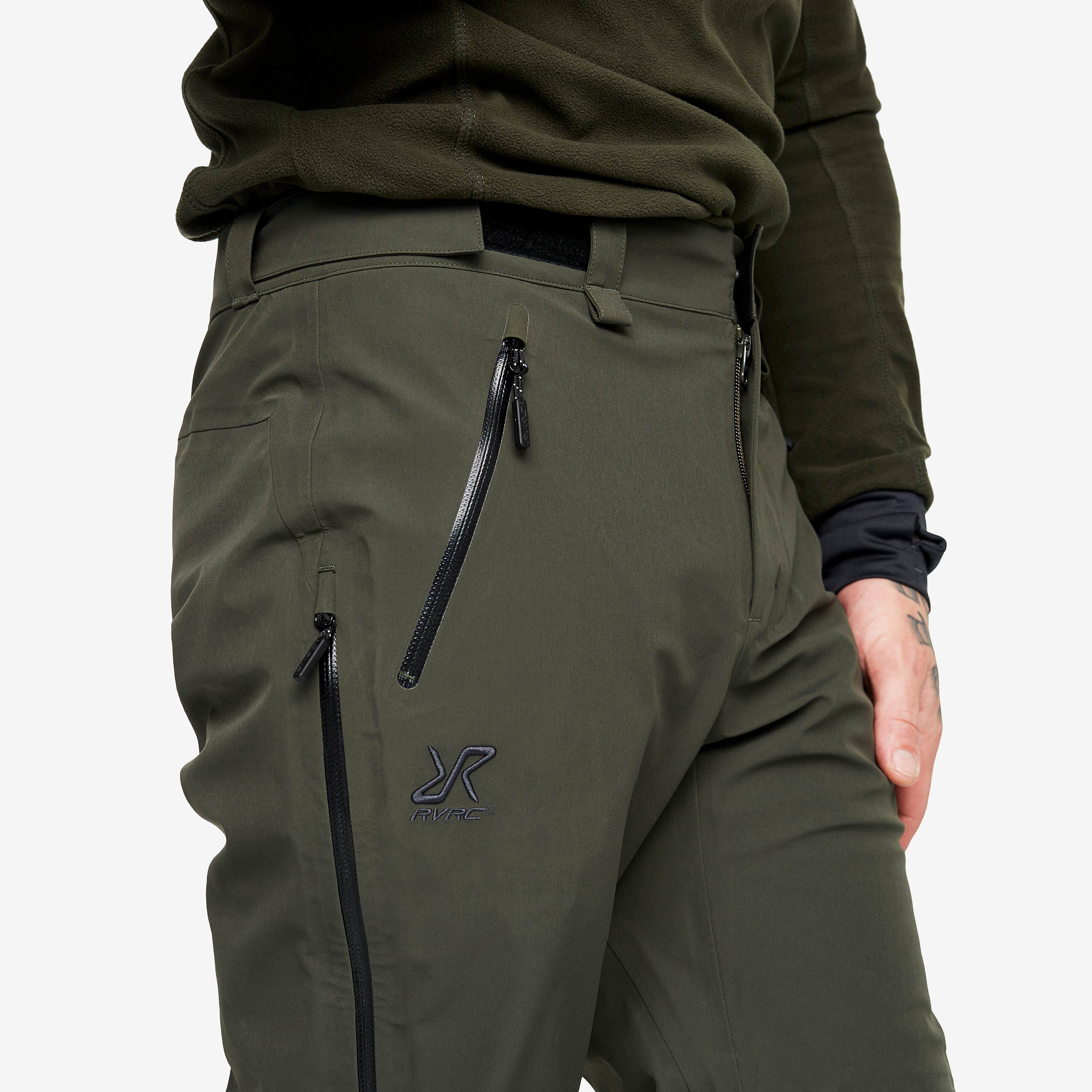 Cyclone Zip-up Pants Homme Forest Night
