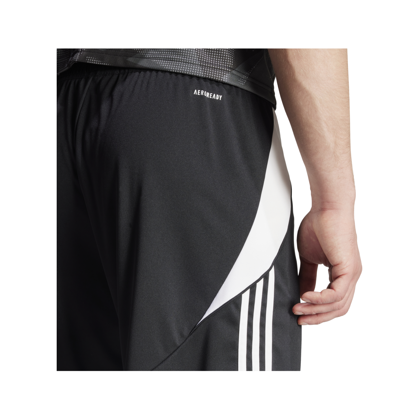 adidas Tiro 24 Short Schwarz Weiss