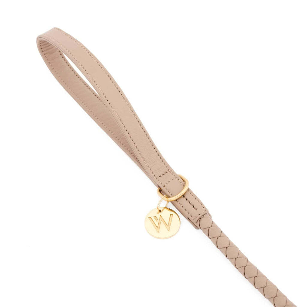 William Walker Hundeleinen William Walker City Hundeleine Twisted Sand XXS-XS
