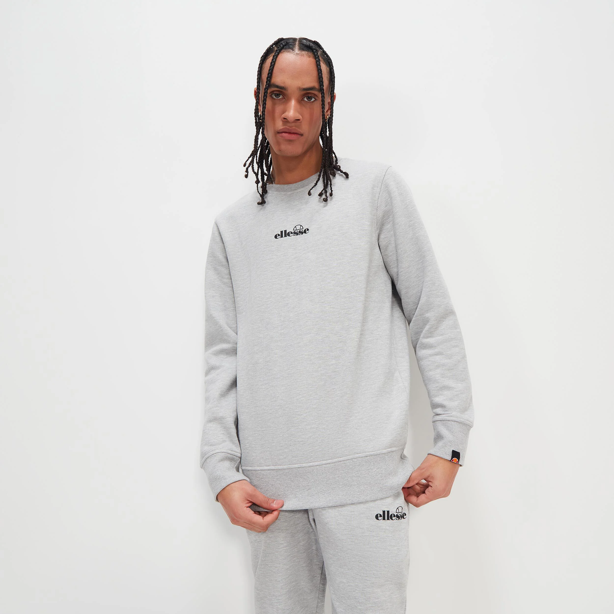 Kiamto Sweatshirt Herren - Hellgrau