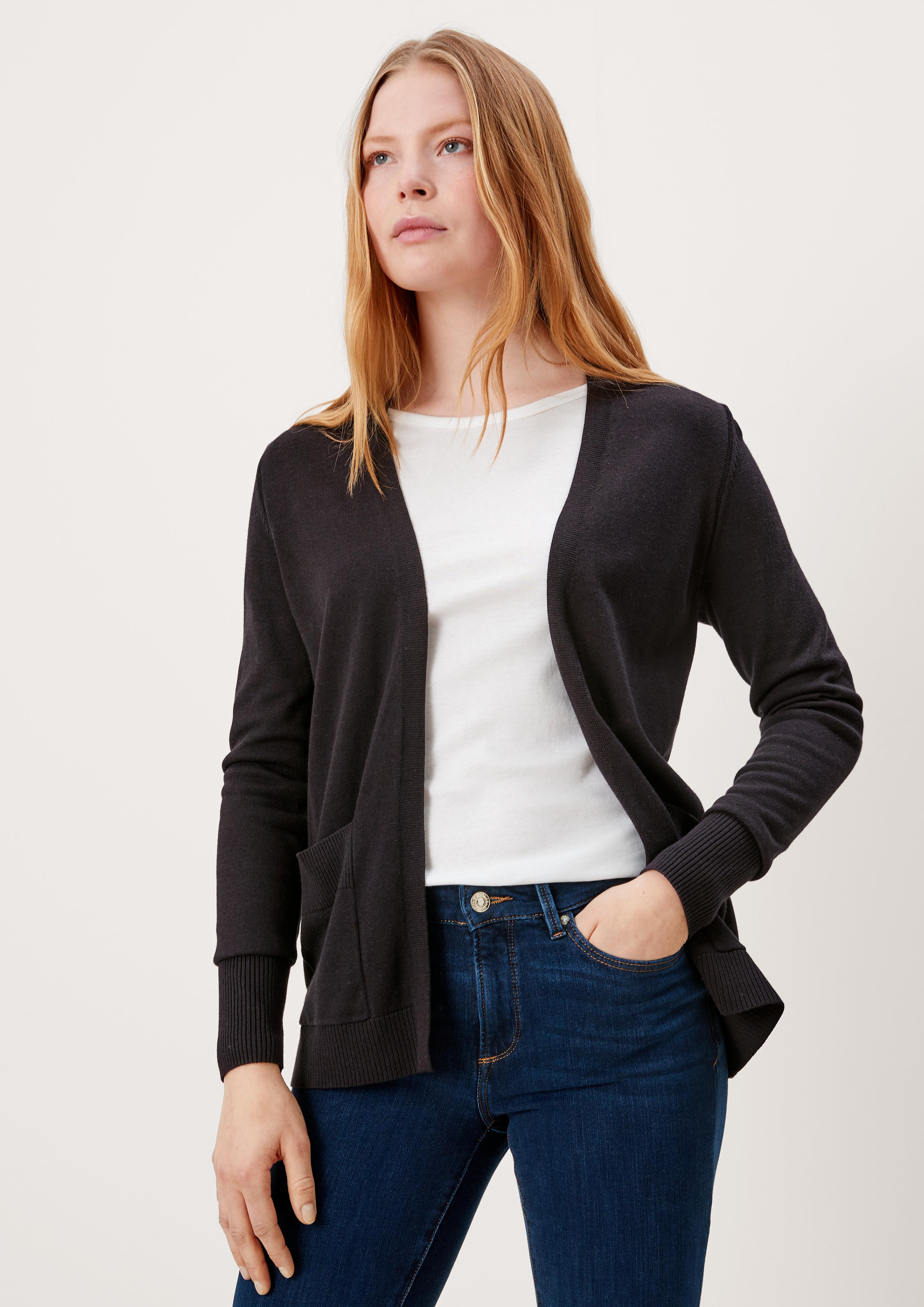 Strickjacke aus Viskosemix  2112223-9999