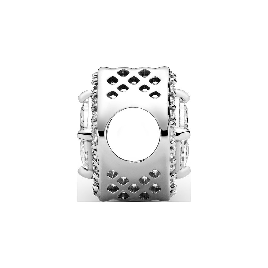 Pandora Charm Timeless Quadratischer Funkelnder Strahlenkranz