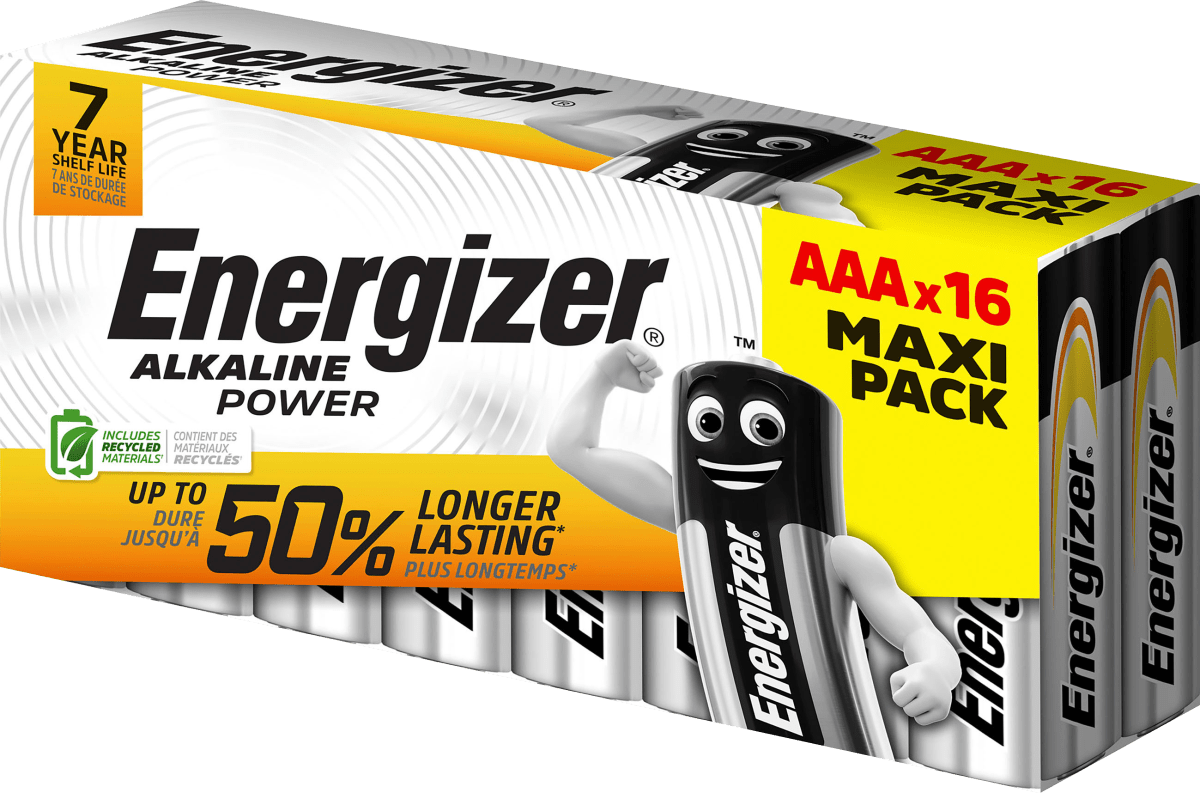 Batterien Power AAA, 16 St