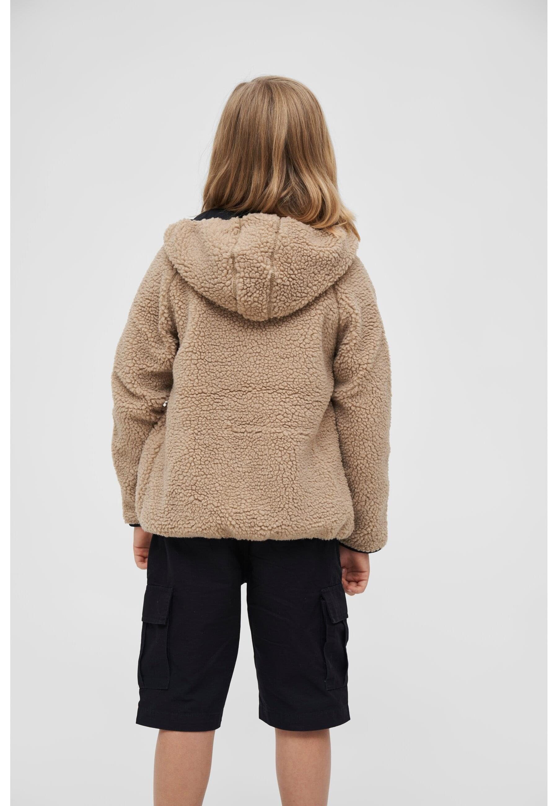 Brandit Outdoorjacke Herren Kids Teddyfleecejacket Hood (1-St)