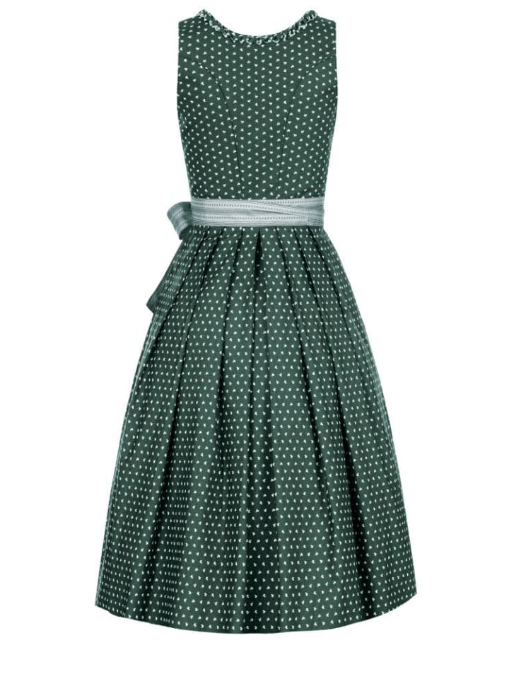 Nübler Dirndl Midi Thea in Petrol günstig kaufen