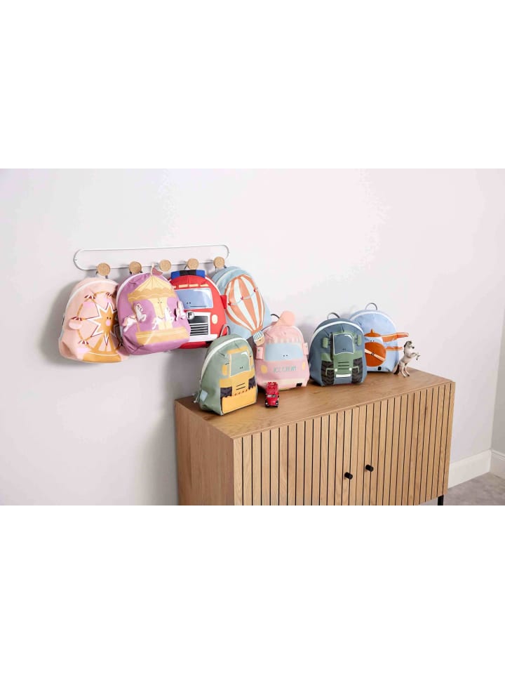 Lässig Kinderrucksack About Friends 20 x 9,5 x 24 cm in Tiny Drivers Propeller Flugzeug günstig kaufen onesize