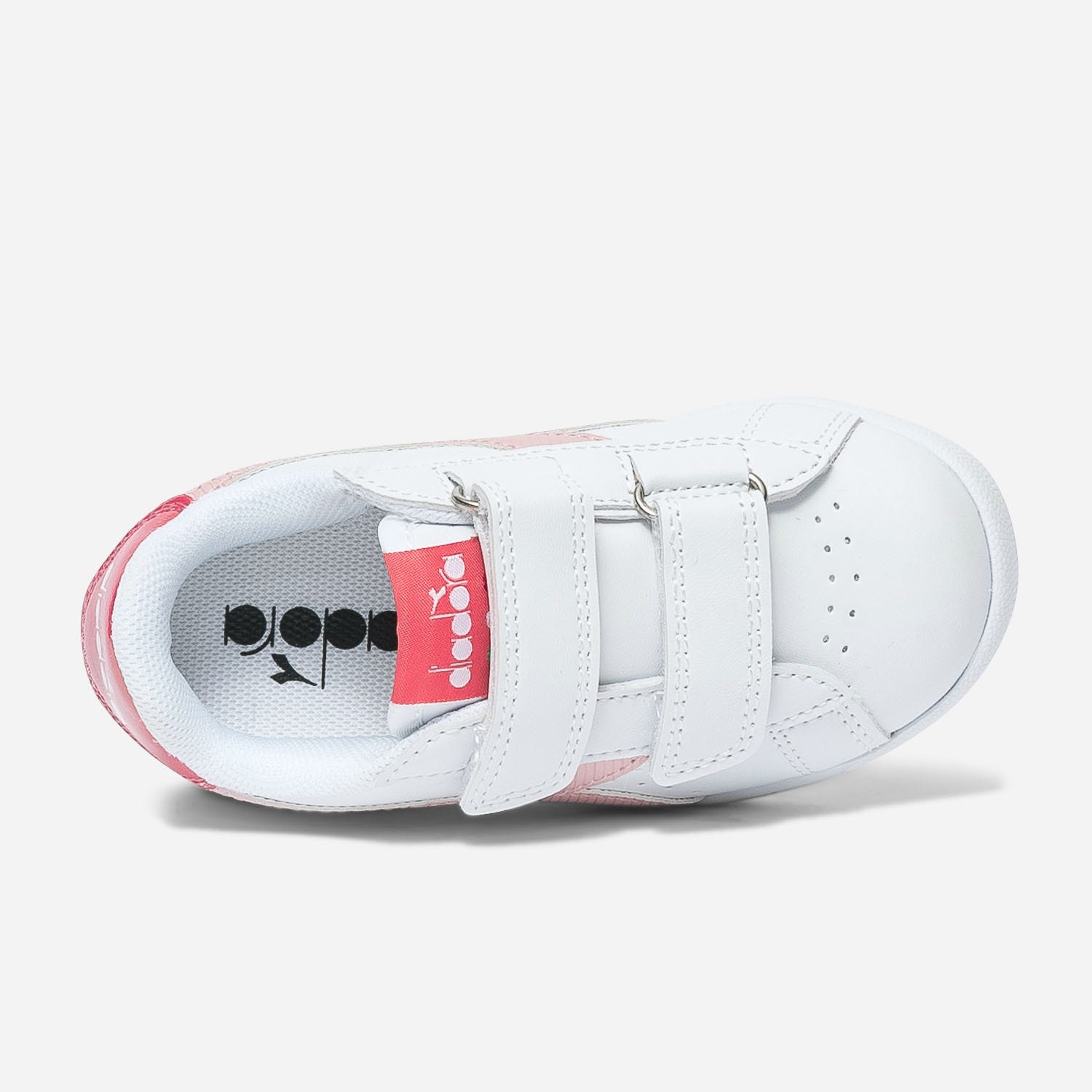 Tennis DIADORA blanche et rose