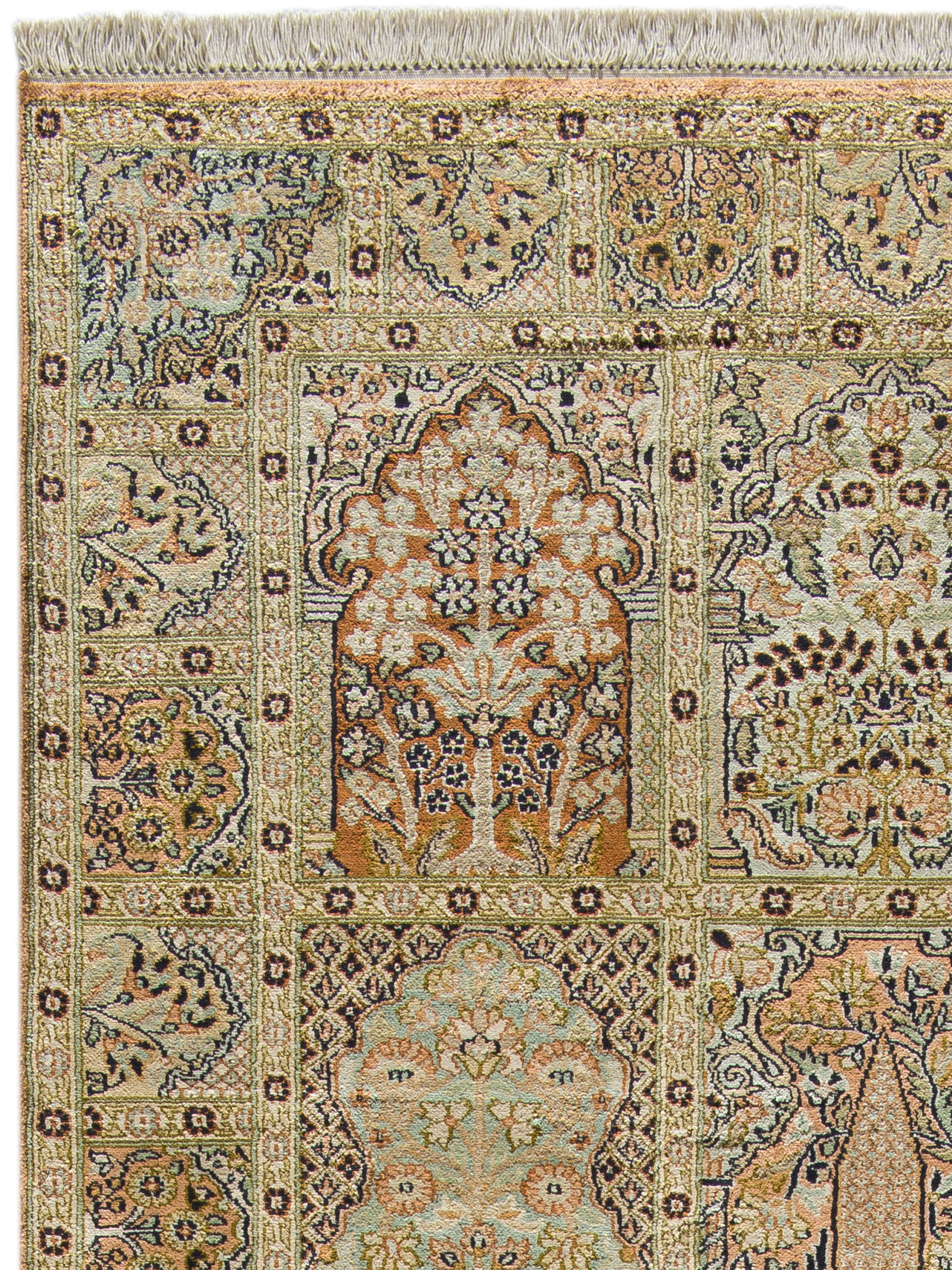 Kaschmir Seide 18/18 ca. 82 x 302 cm, Unikat / Einzelstück