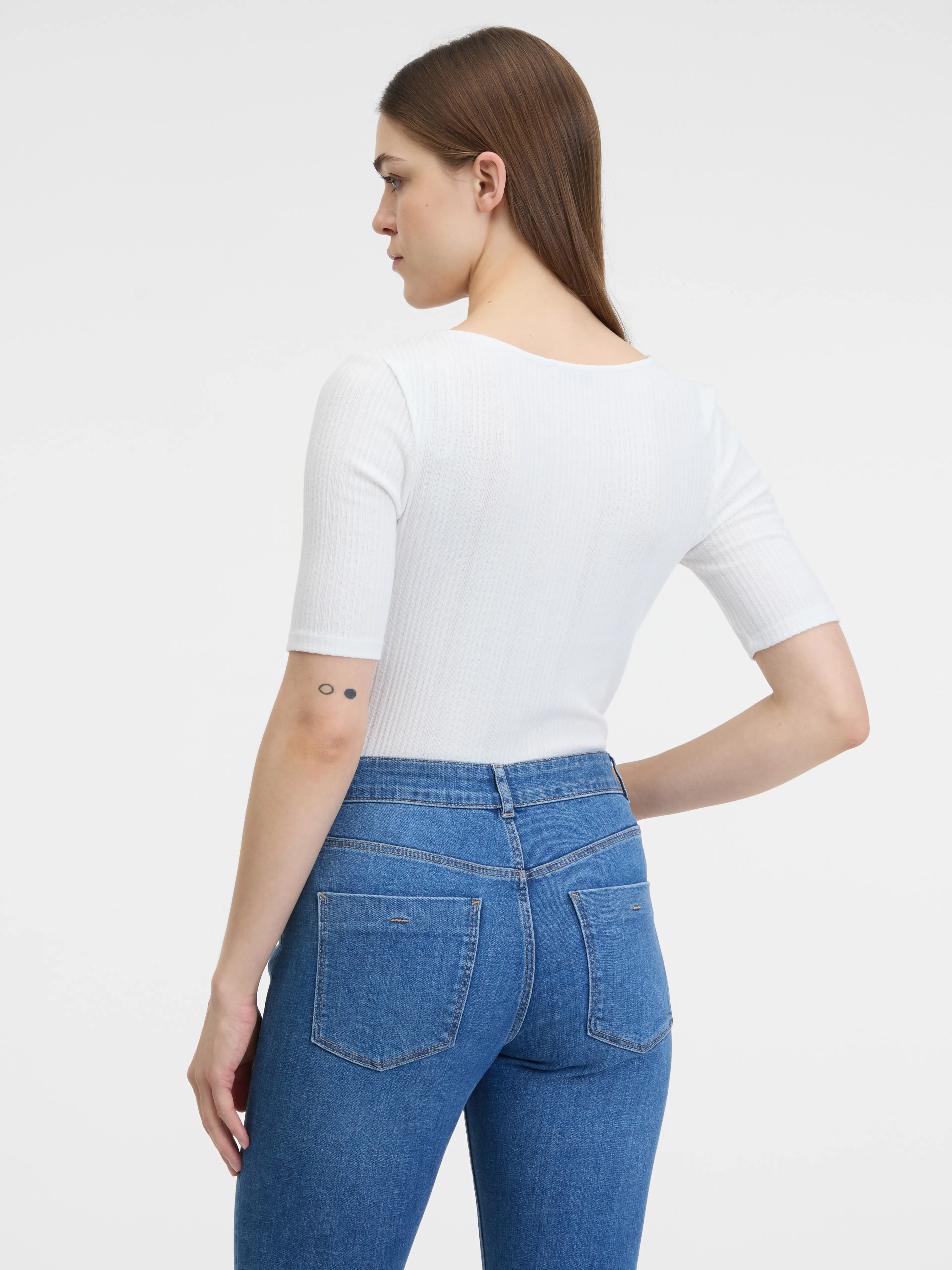 Weißes Damen-T-Shirt ORSAY