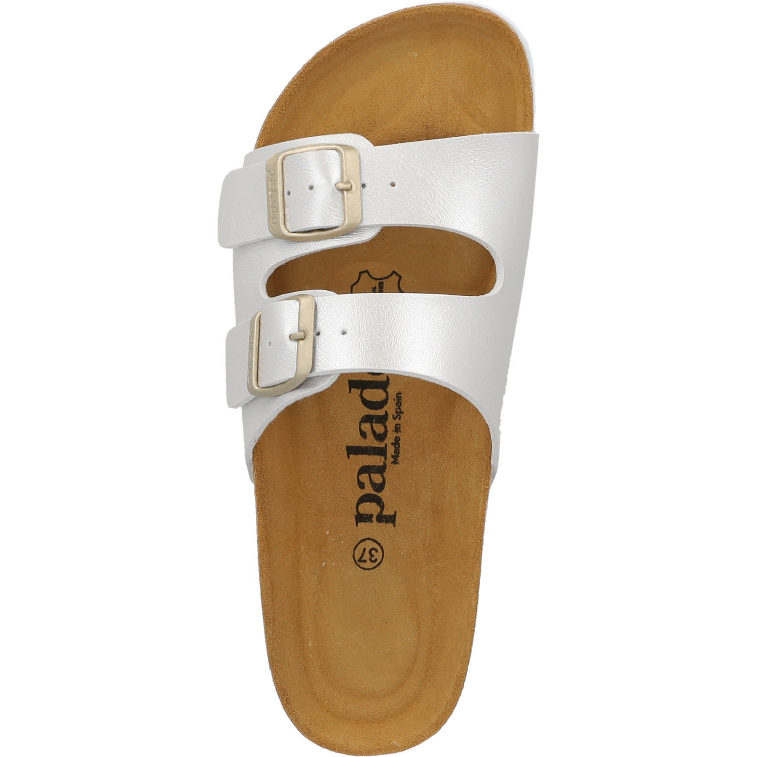 Palado Milos Metallic, Pantoletten, Damen, silber metalic