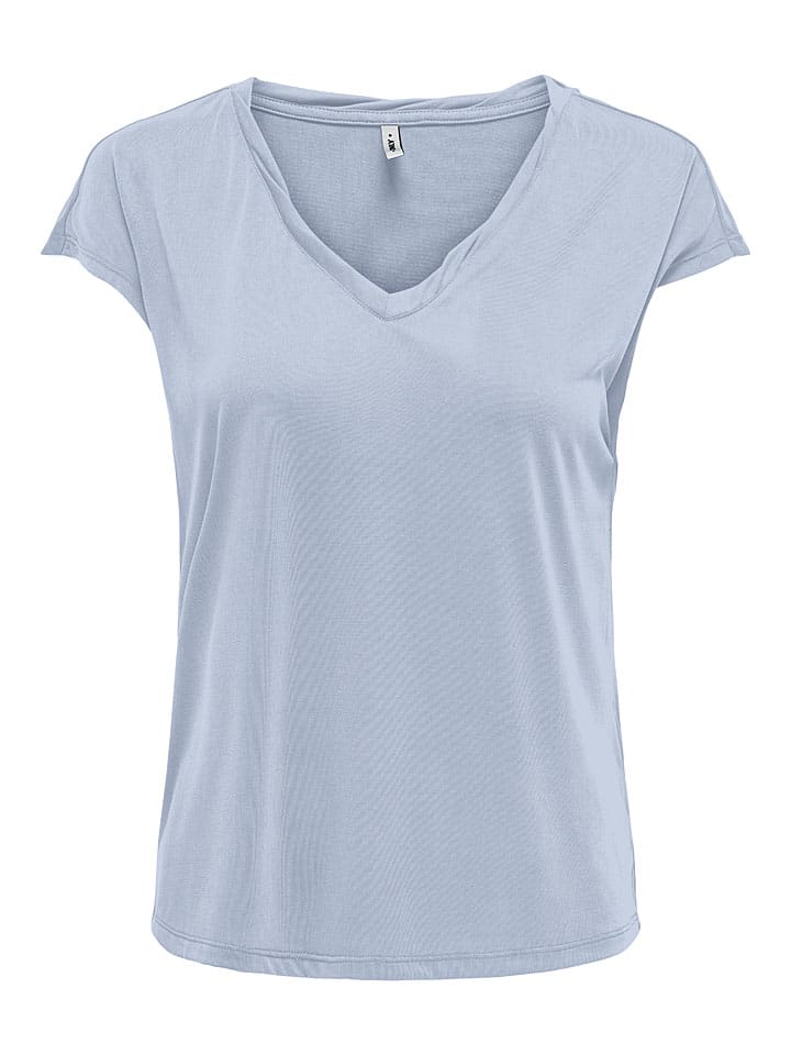 ONLY Shirt in Hellblau günstig kaufen