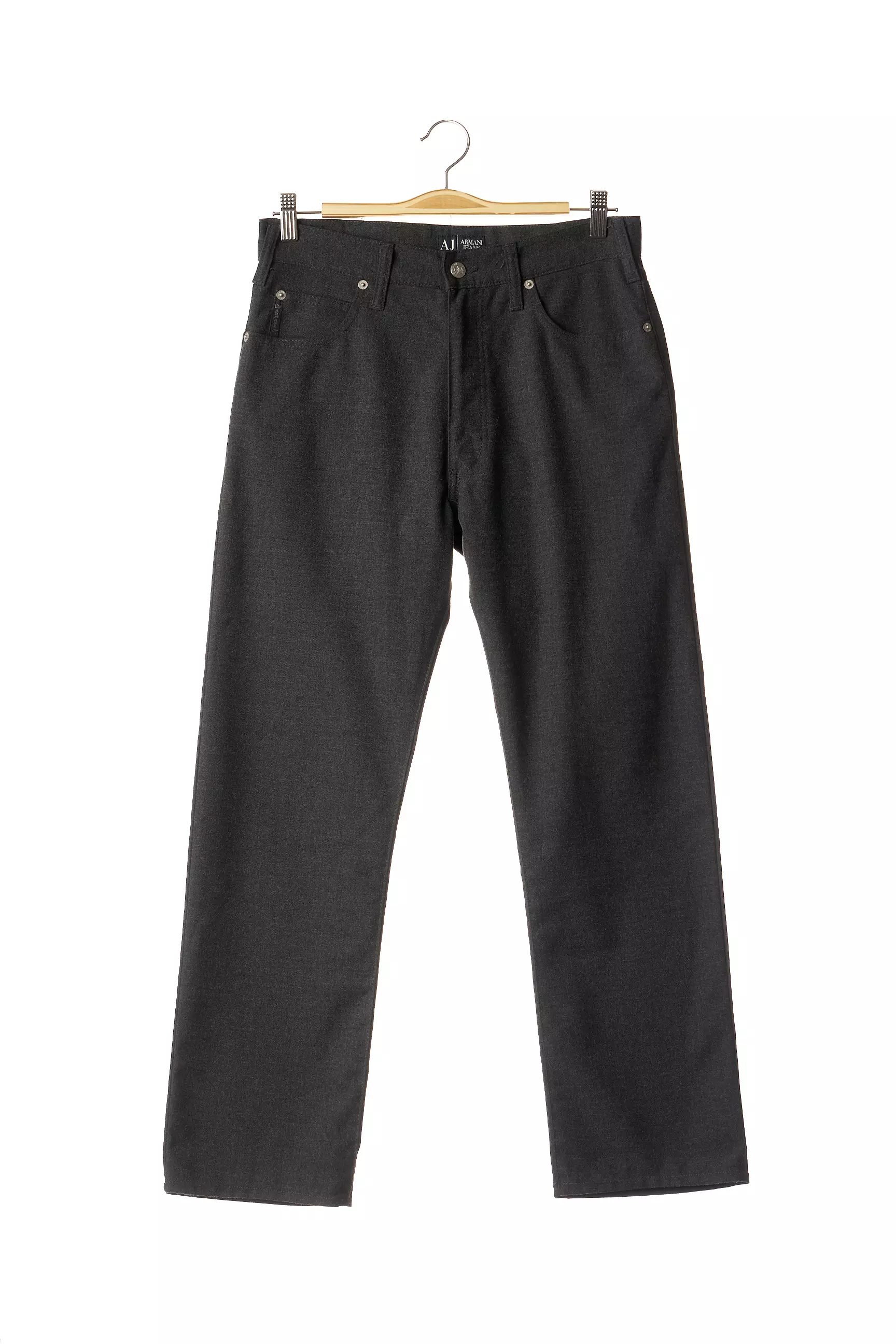 Armani Pantalons Droits Femme couleur gris