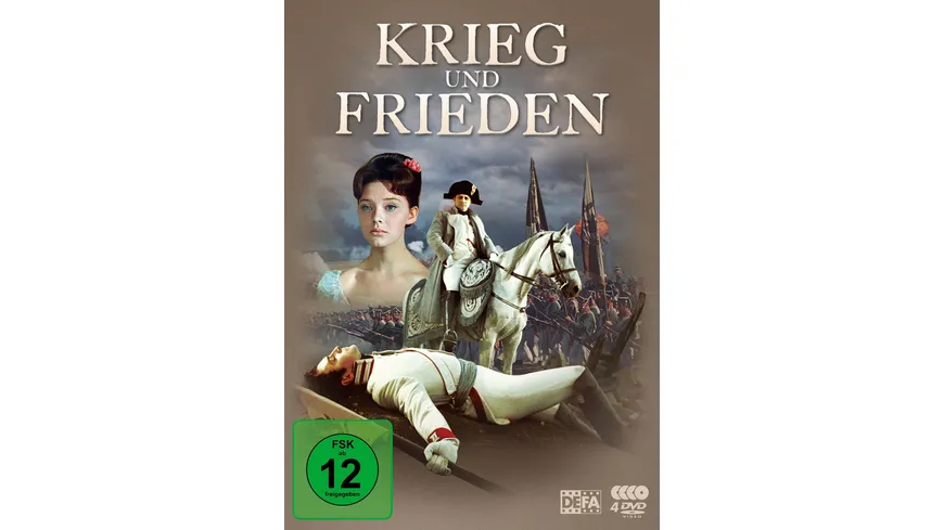 Krieg und Frieden 1-4 (DEFA Filmjuwelen)  [4 DVDs]