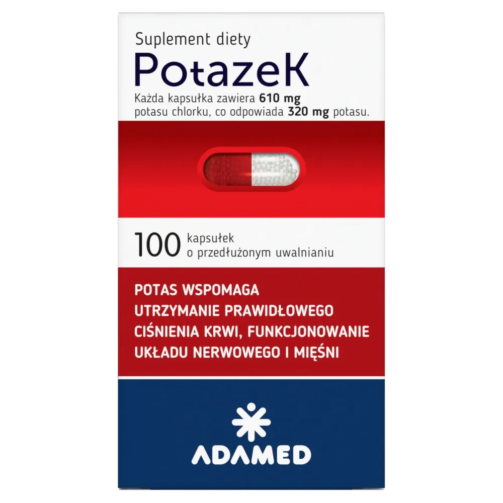 Potazek 610 mg kalijum hlorida 100 kapsula sa produženim oslobađanjem