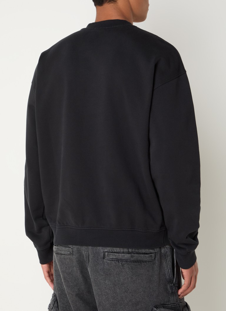 Diesel - Maglione a S con logo stampato