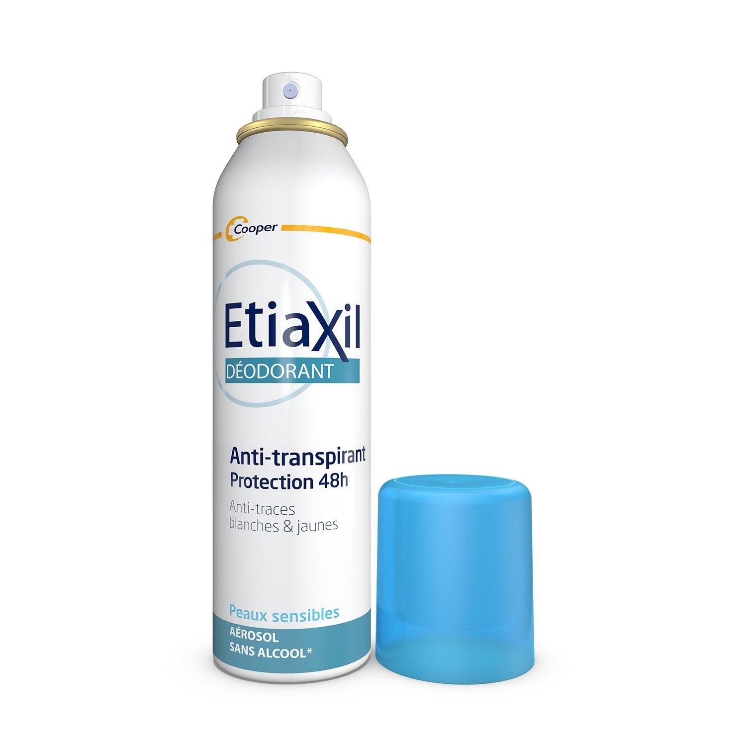 Antyperspirant Etiaxil w aerozolu zapewniający 48 godzin ochrony, 2 sztuki