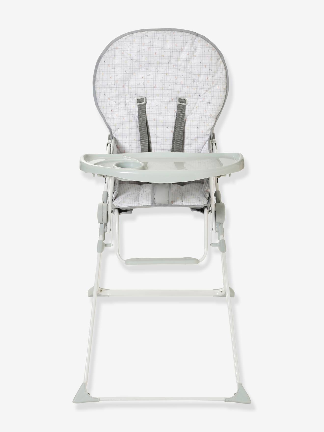 Chaise haute Easyseat blanc clair imprime
