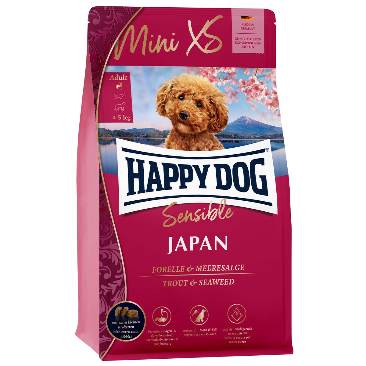 Happy Dog Supreme Sensible Mini XS Japan 1,3 kg bei ZooRoyal