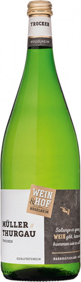 2022 Müller-Thurgau trocken 1,0 L - Wein & Hof Hügelheim
