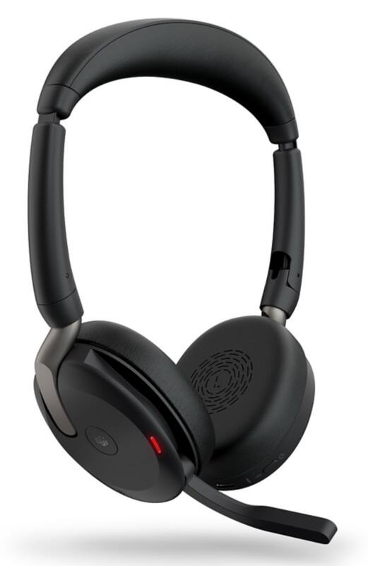 Jabra Evolve2 65 Flex MS Headset Kabellos Stereo Auf dem Ohr Mikrofon USB Bluetooth Geräuschunterdrückung Schwarz