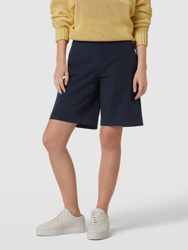 Shorts mit Eingrifftaschen Modell 'Iska' in blau